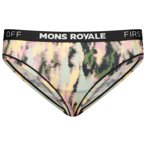 Mons Royale - Women's Folo Merino Briefs - Merinounterwäsche Gr M grau von Mons Royale