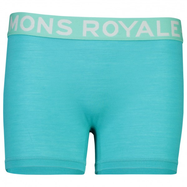 Mons Royale - Women's Hannah Hot Pant - Merinounterwäsche Gr L;M;S;XL lila;schwarz von Mons Royale