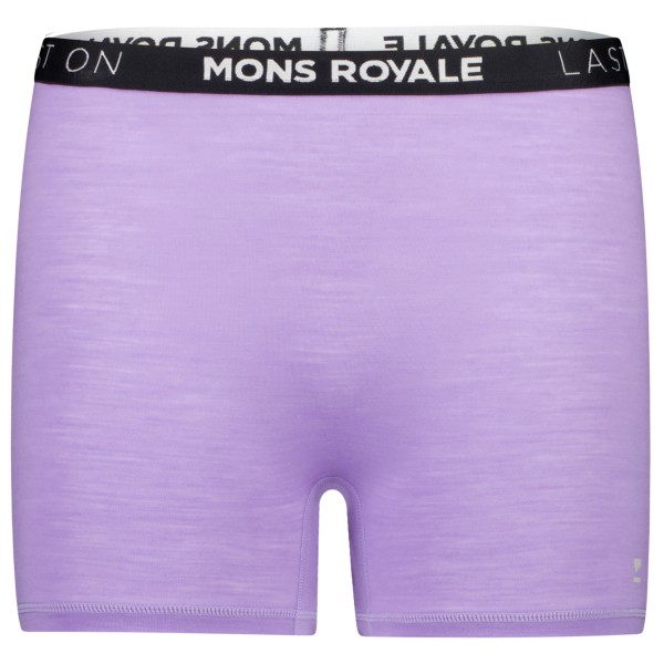 Mons Royale - Women's Hannah Hot Pant - Merinounterwäsche Gr L lila von Mons Royale