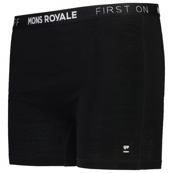 Mons Royale - Women's Hannah Hot Pant - Merinounterwäsche Gr L schwarz von Mons Royale