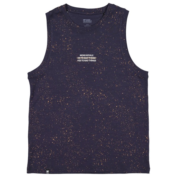 Mons Royale - Women's Icon Merino Tank - Merinoshirt Gr L blau Mons Royale - Women's Icon Merino Tank - Merinoshirt Gr L blau von Mons Royale