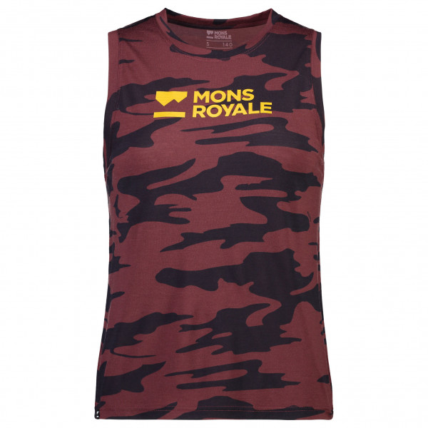 Mons Royale - Women's Icon Relaxed Tank - Tank Top Gr L;M;S;XL;XS schwarz Mons Royale - Women's Icon Relaxed Tank - Tank Top Gr L;M;S;XL;XS schwarz von Mons Royale