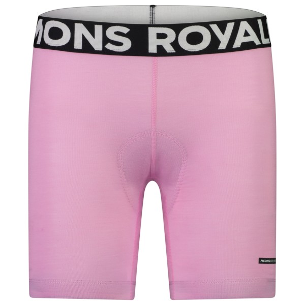 Mons Royale - Women's Low Pro Merino Air-Con MTB Liner - Velounterhose Gr L rosa von Mons Royale