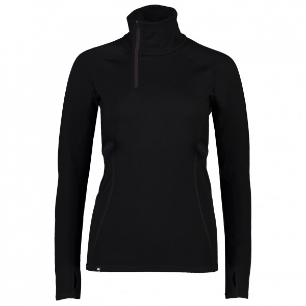 Mons Royale - Women's Olympus Half Zip - Merinounterwäsche Gr L schwarz von Mons Royale