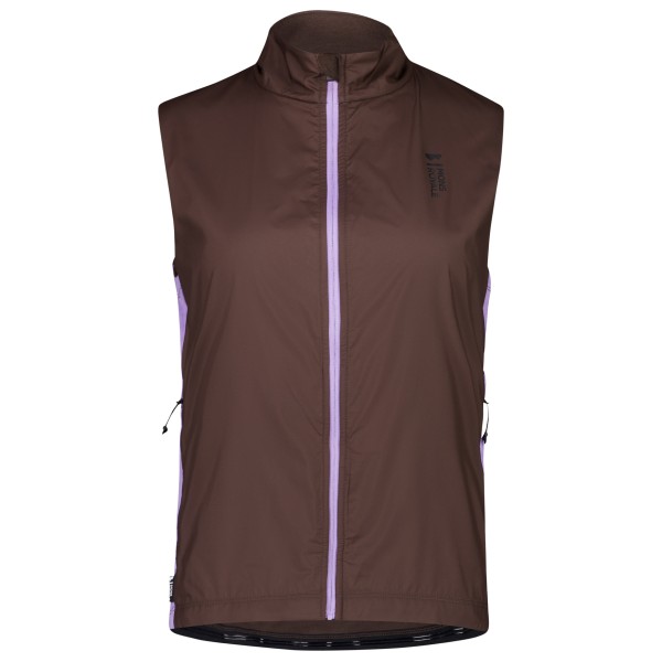 Mons Royale - Women's Redwood Merino Air-Con Wind Vest - Velogilet Gr L braun von Mons Royale