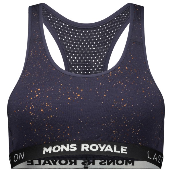 Mons Royale - Women's Sierra Sports Bra - Merinounterwäsche Gr M blau/grau Mons Royale - Women's Sierra Sports Bra - Merinounterwäsche Gr M blau/grau von Mons Royale