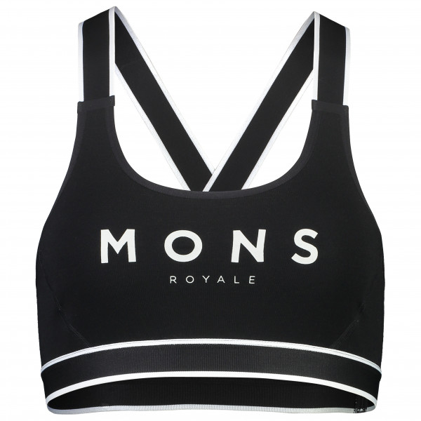 Mons Royale - Women's Stella X-Back Bra - Sport-BH Gr L schwarz von Mons Royale