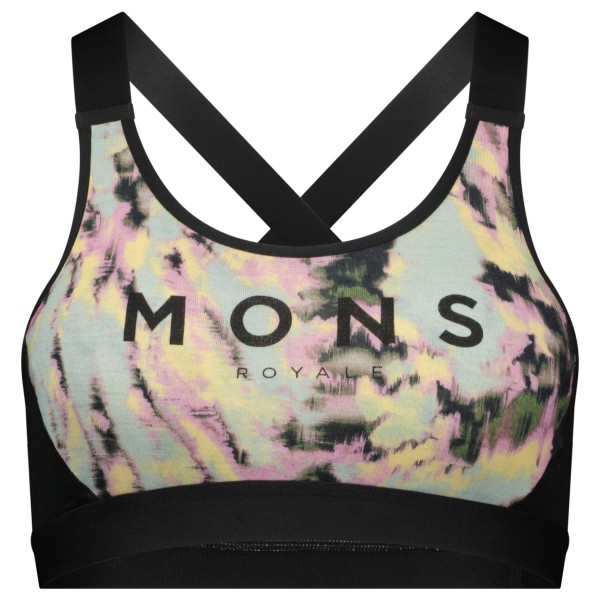 Mons Royale - Women's Stella X-Back Bra - Sport-BH Gr S schwarz Mons Royale - Women's Stella X-Back Bra - Sport-BH Gr S schwarz von Mons Royale