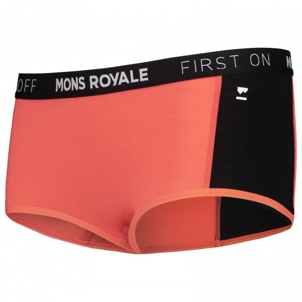 Mons Royale - Women's Sylvia Boyleg - Merinounterwäsche Gr L;M;S;XL;XS schwarz von Mons Royale