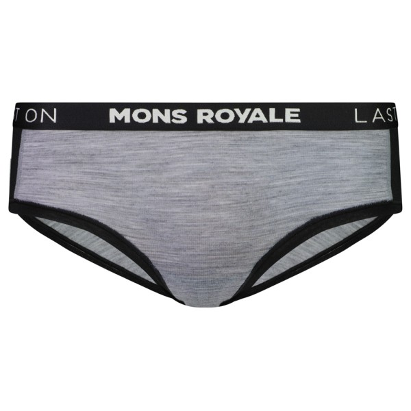 Mons Royale - Women's Sylvia Boyleg - Merinounterwäsche Gr XS grau von Mons Royale