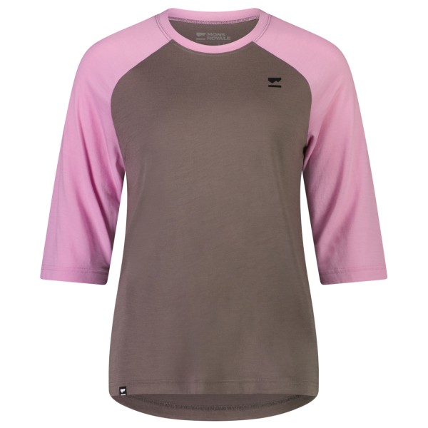 Mons Royale - Women's Tarn Merino Shift Raglan 3/4 - Velotrikot Gr XS braun von Mons Royale