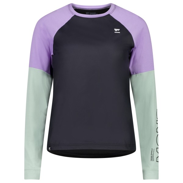 Mons Royale - Women's Tarn Merino Shift Wind Jersey - Velotrikot Gr L;M;XS schwarz von Mons Royale