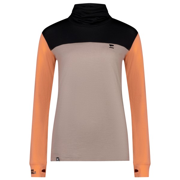 Mons Royale - Women's Yotei High Neck - Merinounterwäsche Gr M braun von Mons Royale