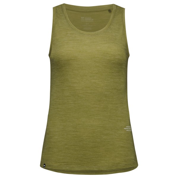 Mons Royale - Women's Zephyr Merino Cool Tank - Merinoshirt Gr L oliv von Mons Royale