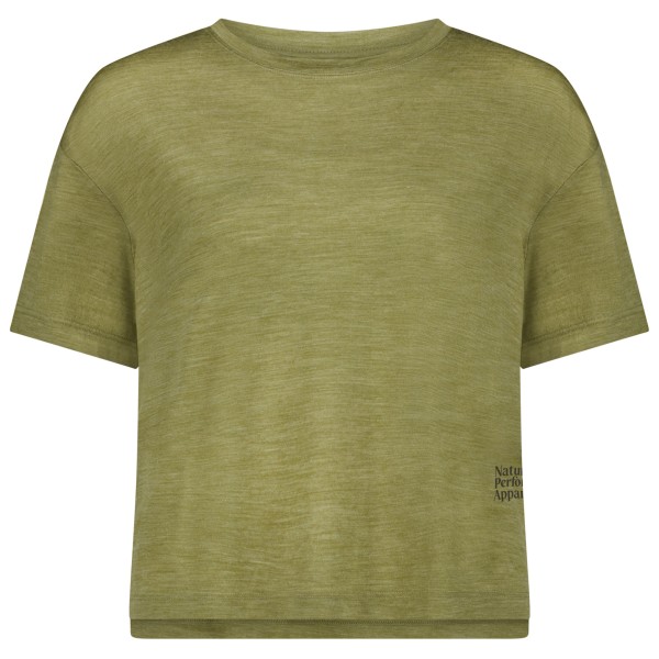 Mons Royale - Women's Zephyr Merino Tencel Boxy T-Shirt - Merinoshirt Gr S fern Mons Royale - Women's Zephyr Merino Tencel Boxy T-Shirt - Merinoshirt Gr S fern von Mons Royale