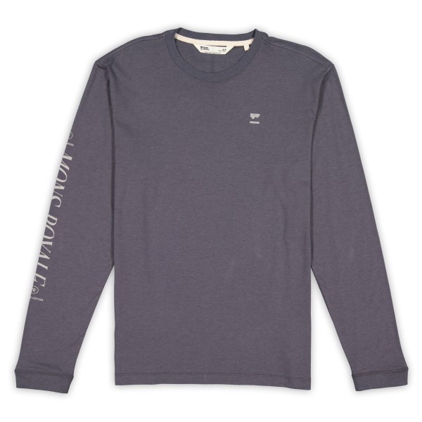 Mons Royale - Yonder Merino Organic Cotton L/S - Longsleeve Gr L grau von Mons Royale