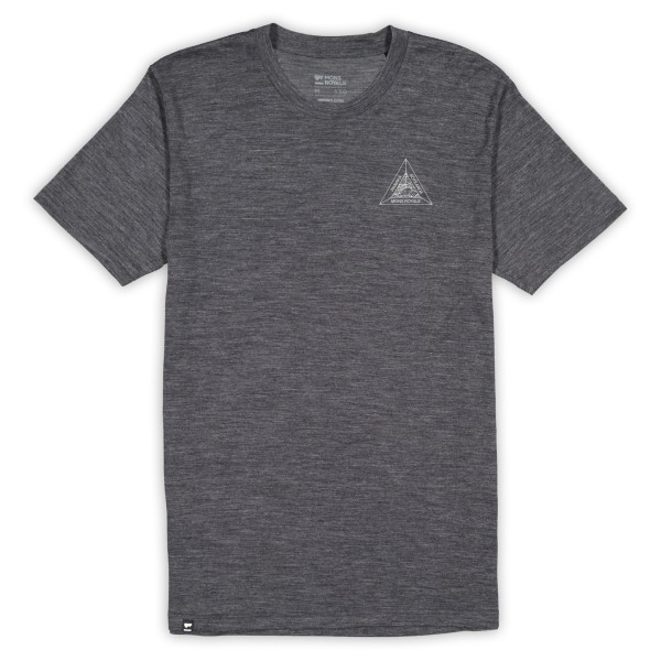 Mons Royale - Zephyr Merino Cool T-Shirt - Merinoshirt Gr M grau/blau von Mons Royale