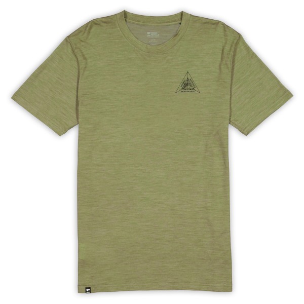 Mons Royale - Zephyr Merino Cool T-Shirt - Merinoshirt Gr S oliv Mons Royale - Zephyr Merino Cool T-Shirt - Merinoshirt Gr S oliv von Mons Royale