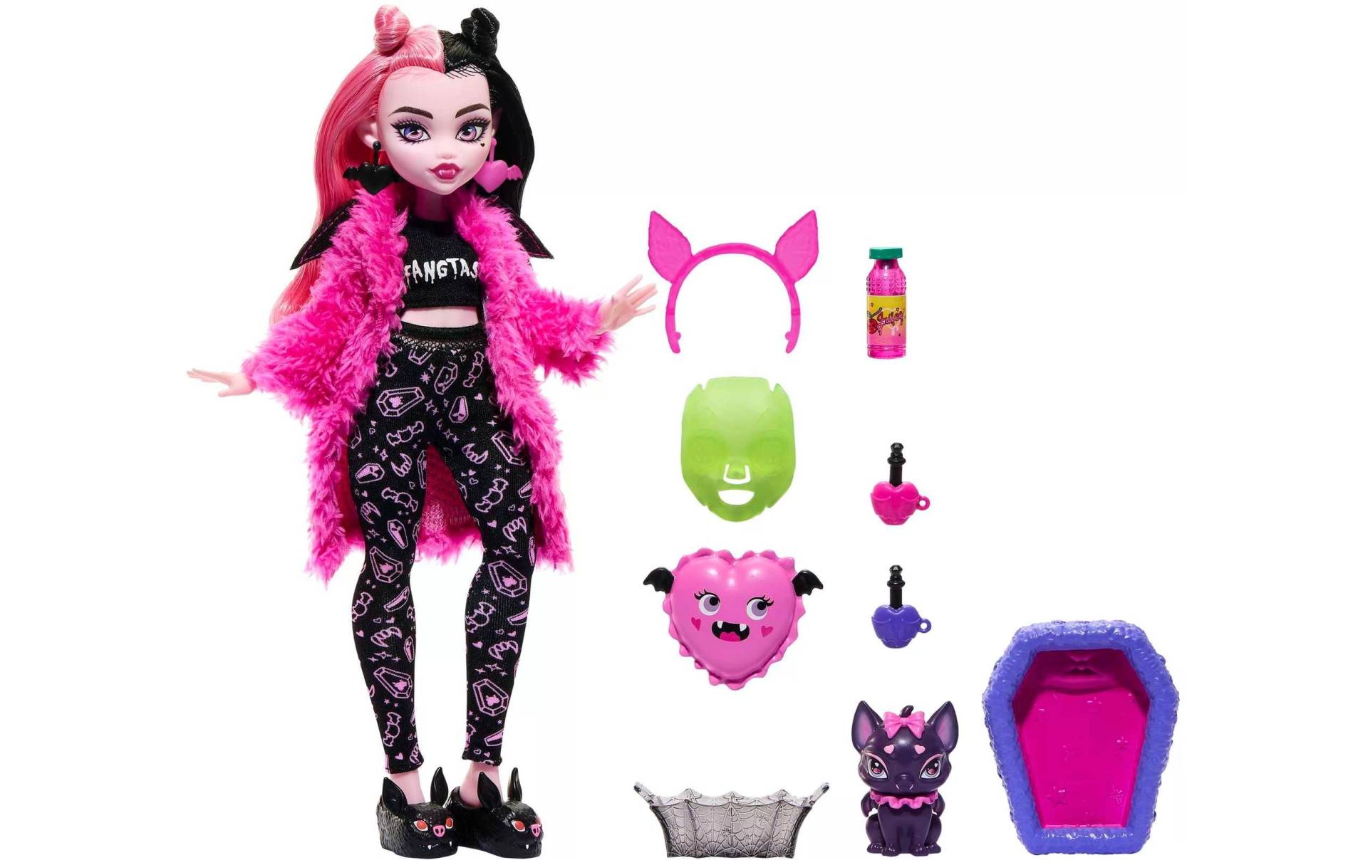 MonsterHigh™ Anziehpuppe »Monster High Creepover Draculaura« von MonsterHigh™