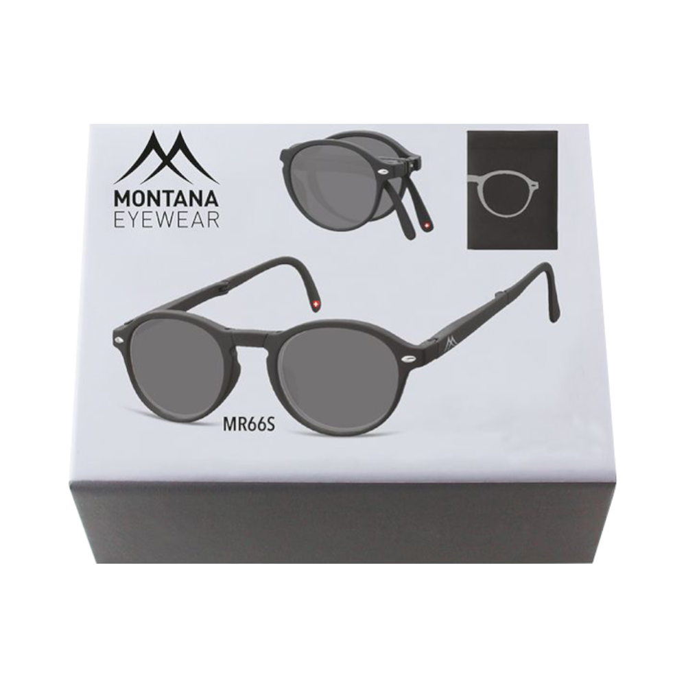 Montana Eyewear Sonnen-Lesebrille Bali black BOX66S von Montana Eyewear