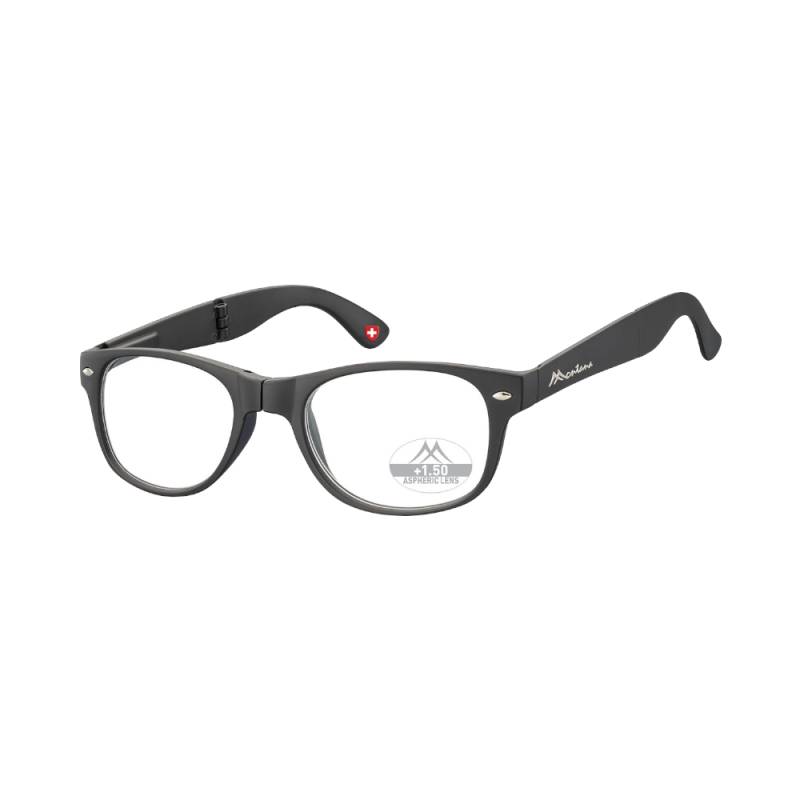 Montana Eyewear klappbare Lesebrille Lembata black MFR61 von Montana Eyewear