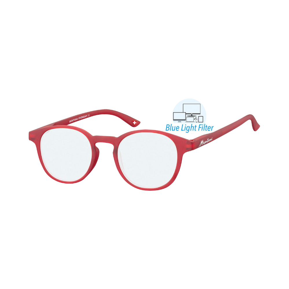 Montana Eyewear Computer Lesebrille Flores red BLF52B von Montana Eyewear