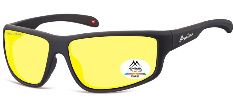 Montana Sportbrille Outdoor Yellow Classic Size SP313F von Montana Eyewear