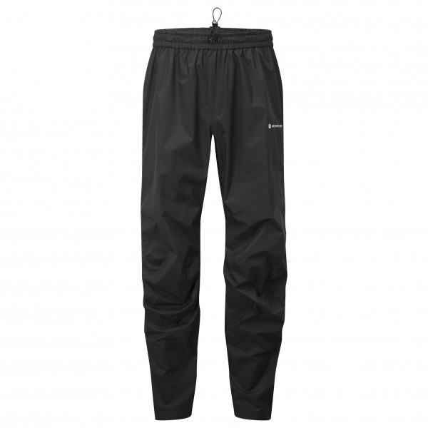 Montane - Spirit Lite Pants - Regenhose Gr M - Short;S - Regular;XL - Regular;XS - Short schwarz von Montane