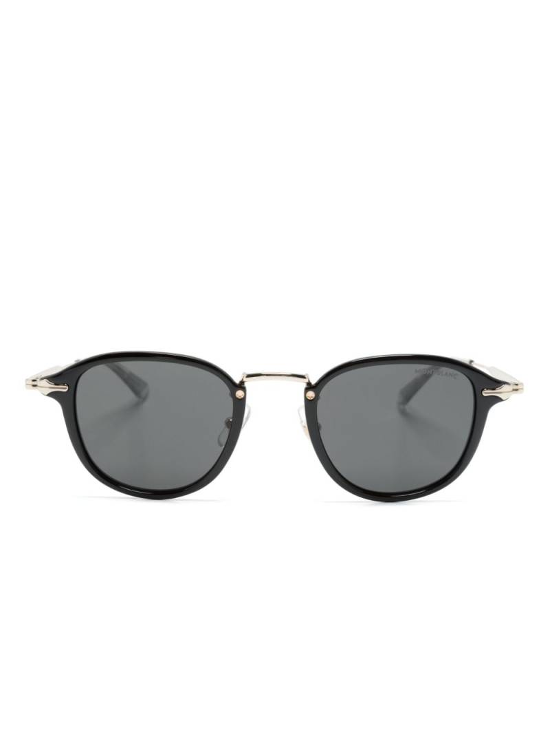 Montblanc 0336 square-frame sunglasses - Black von Montblanc