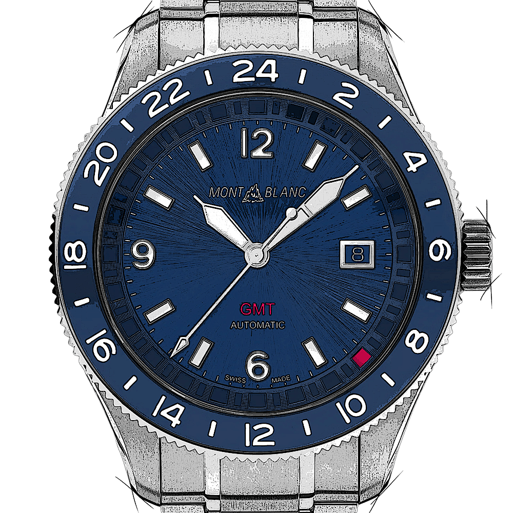 Montblanc 1858 GMT von Montblanc