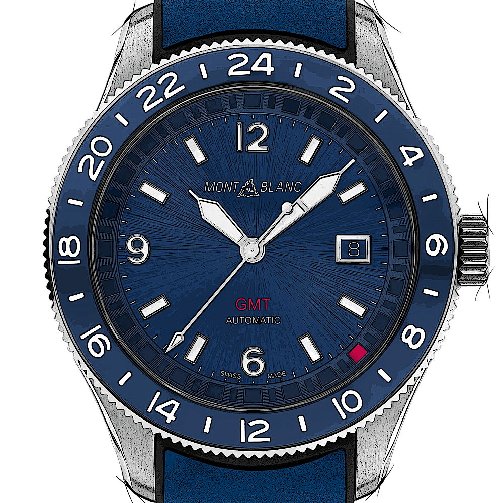 Montblanc 1858 GMT von Montblanc