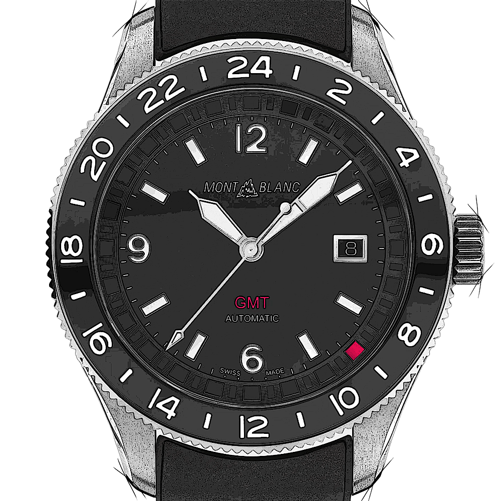 Montblanc 1858 GMT von Montblanc