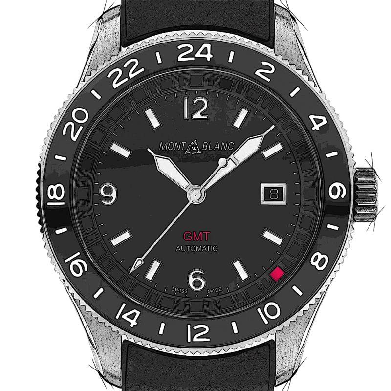 Montblanc 1858 GMT von Montblanc