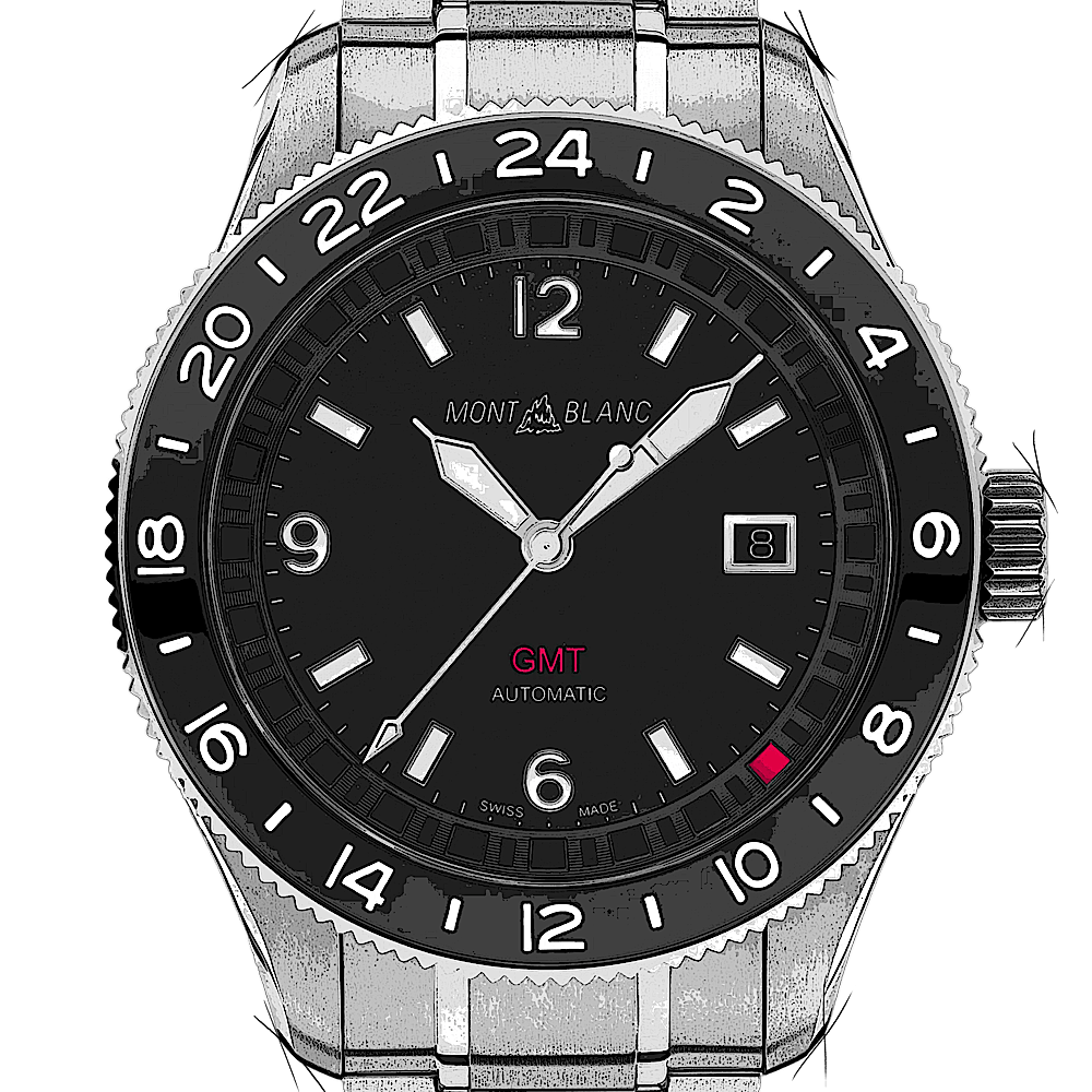 Montblanc 1858 GMT von Montblanc