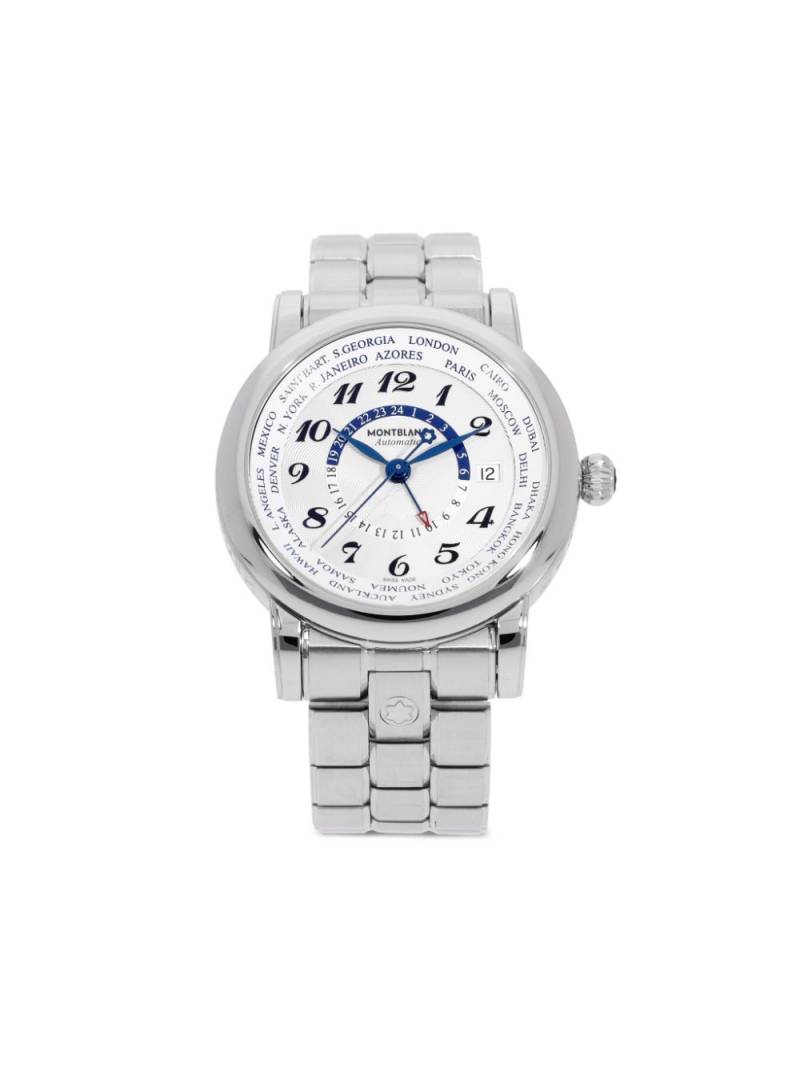 Montblanc 2018 pre-owned Star GMT 42mm - White von Montblanc