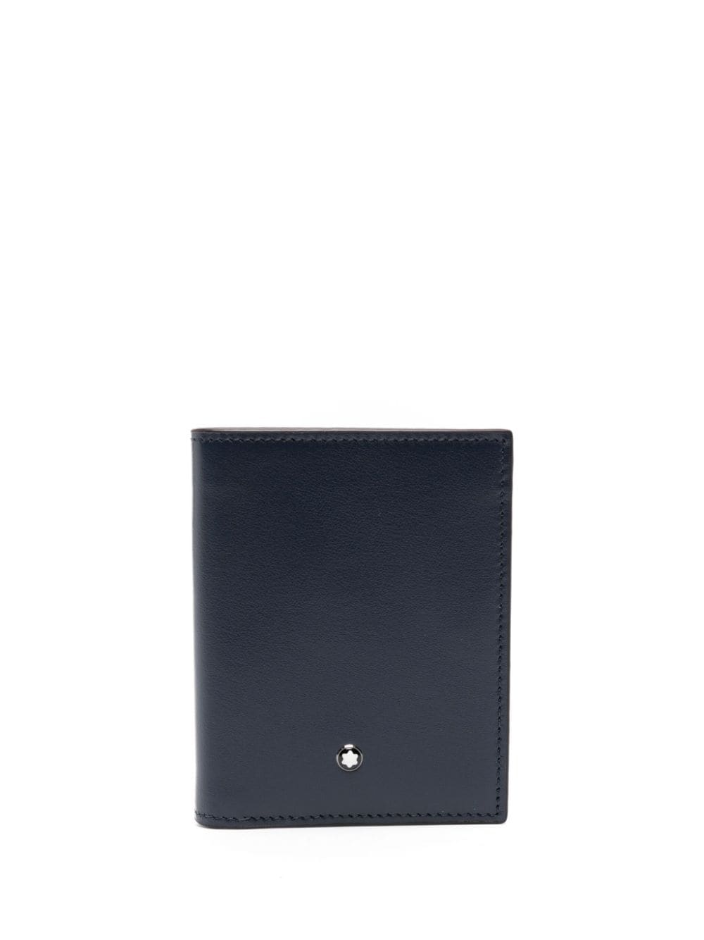 Montblanc Masterpiece logo-plaque wallet - Blue von Montblanc