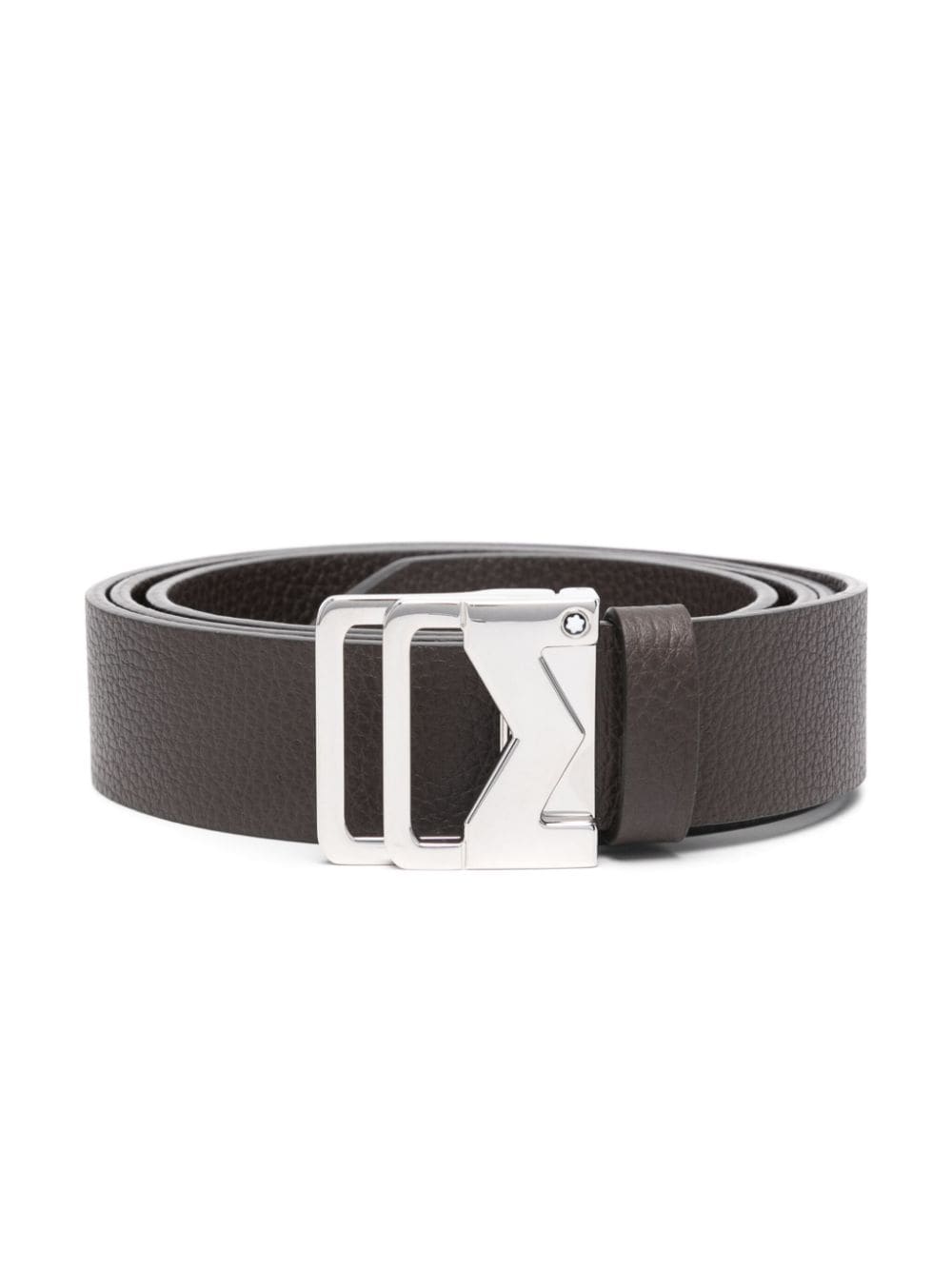 Montblanc leather grainy belt - Brown von Montblanc