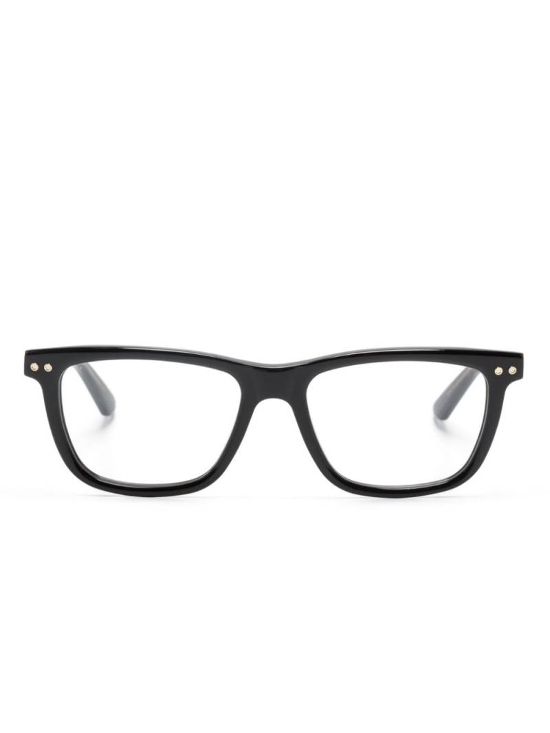 Montblanc rectangle-frame glasses - Black von Montblanc