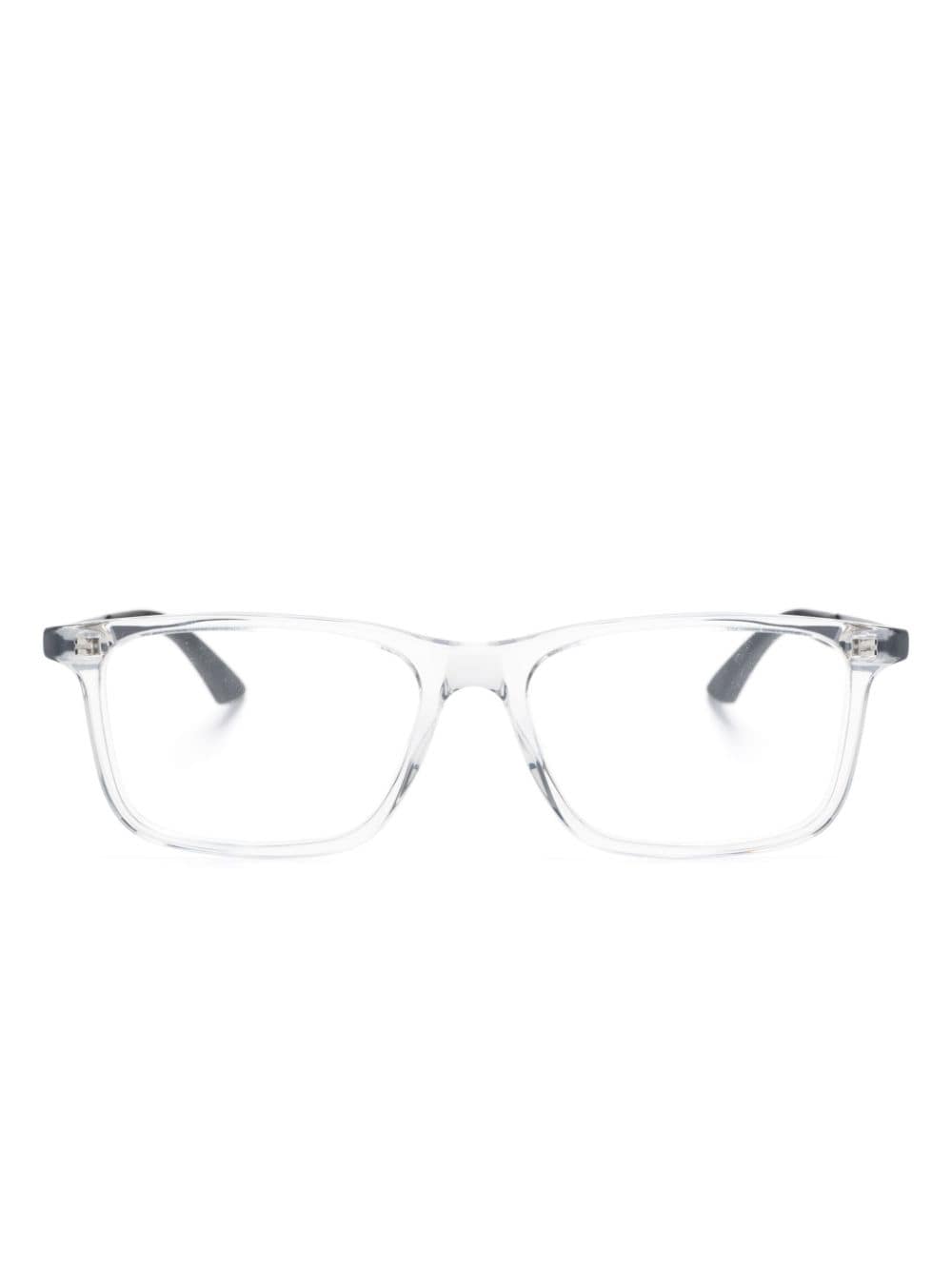 Montblanc rectangle-shape glasses - Neutrals von Montblanc