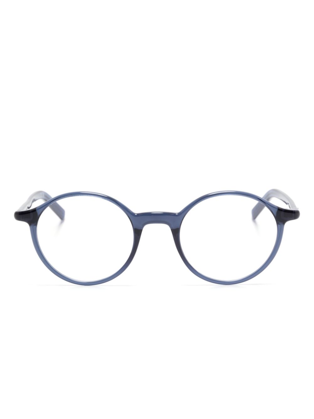 Montblanc round-frame glasses - Blue von Montblanc