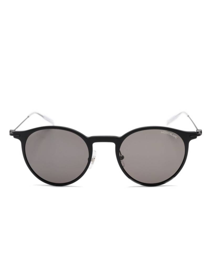 Montblanc round-frame sunglasses - Black von Montblanc