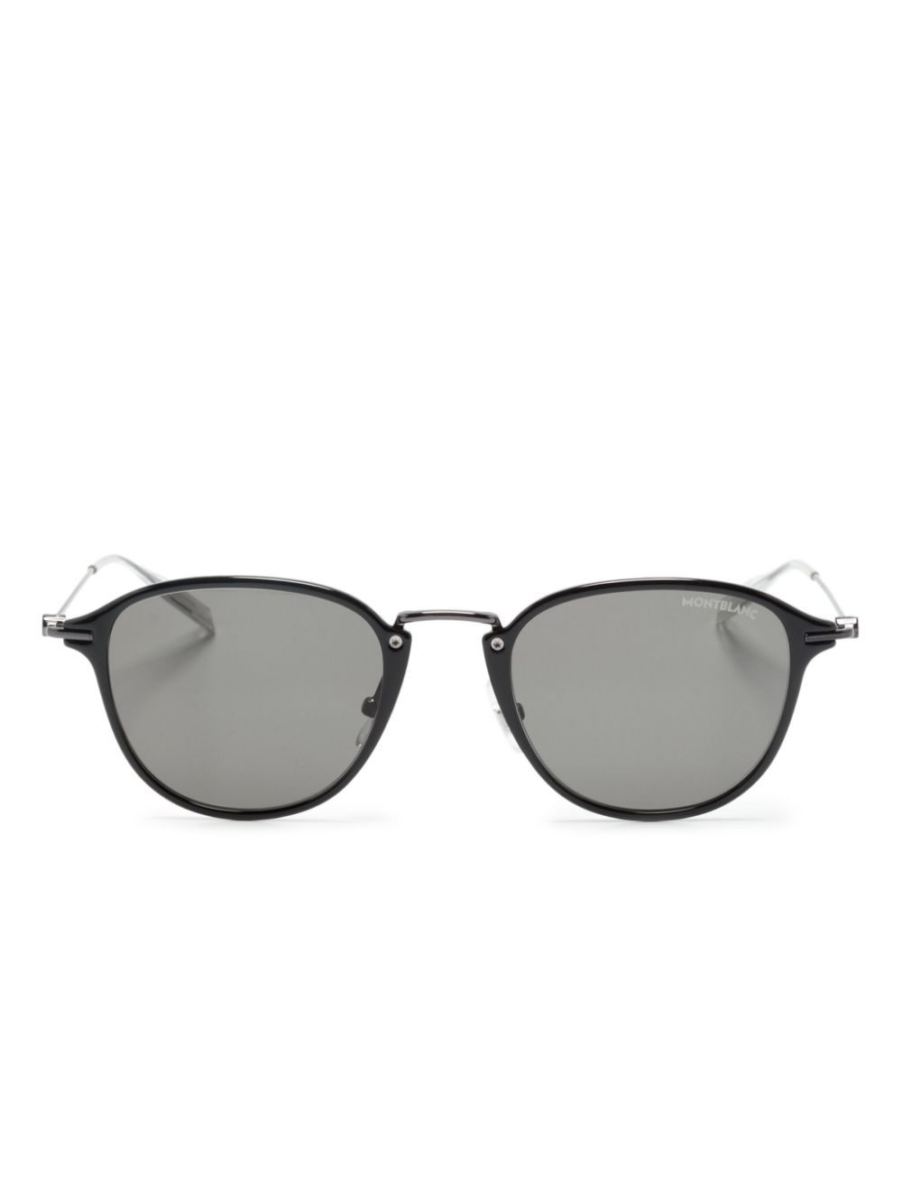 Montblanc round-frame sunglasses - Black von Montblanc