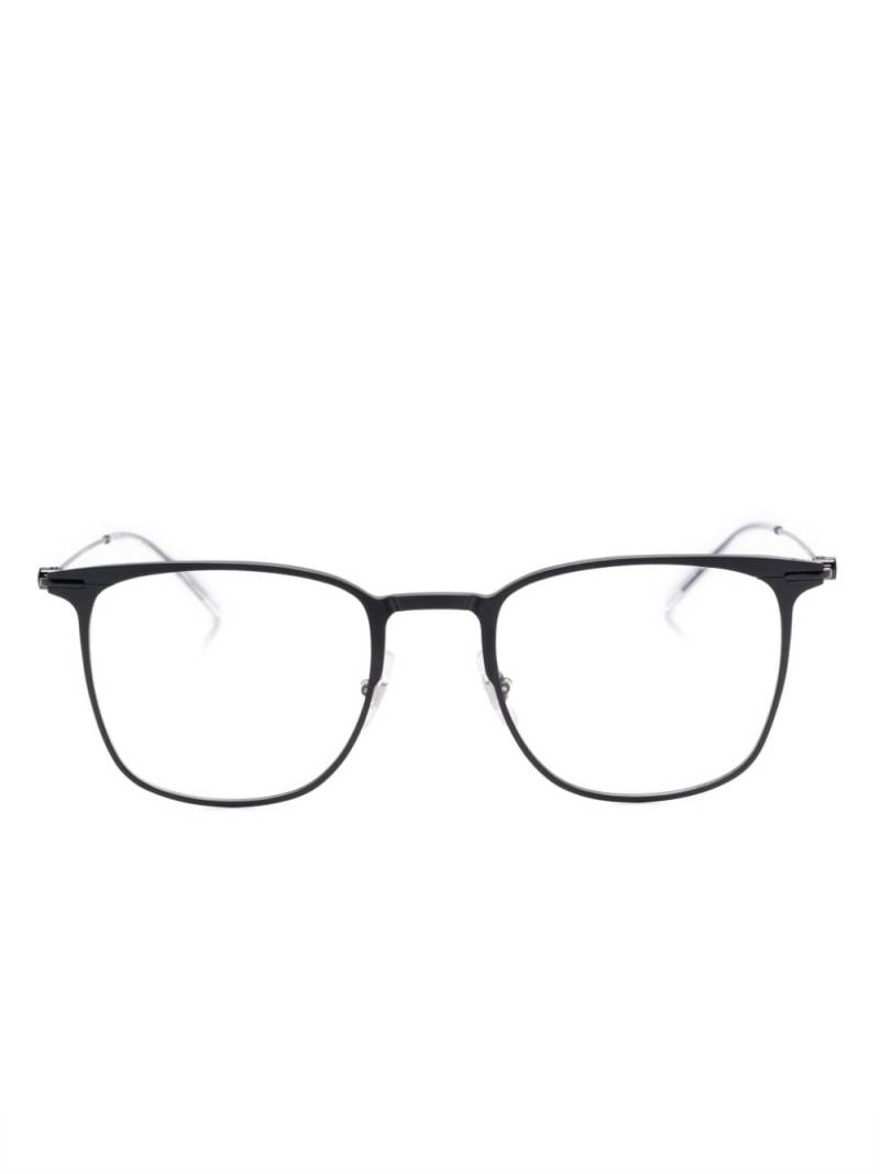 Montblanc square-frame glasses - Black von Montblanc