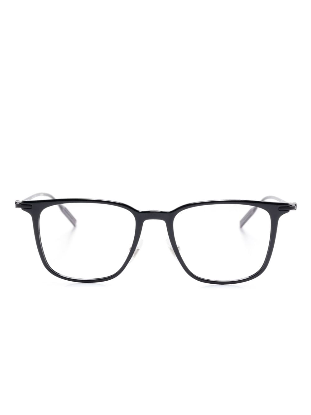 Montblanc square-frame glasses - Black von Montblanc