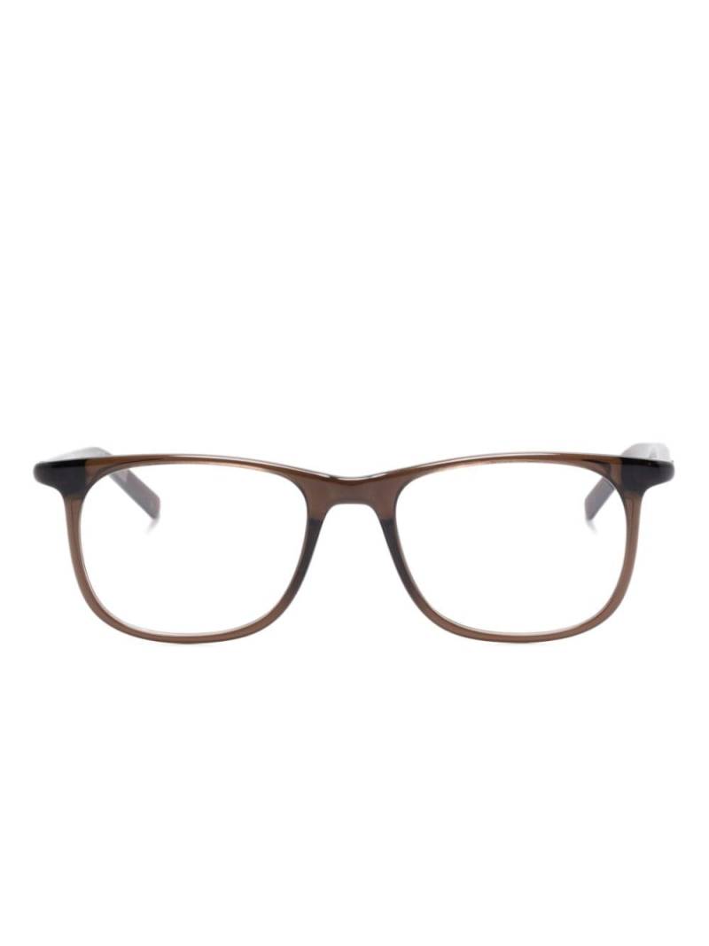 Montblanc square-frame glasses - Brown von Montblanc