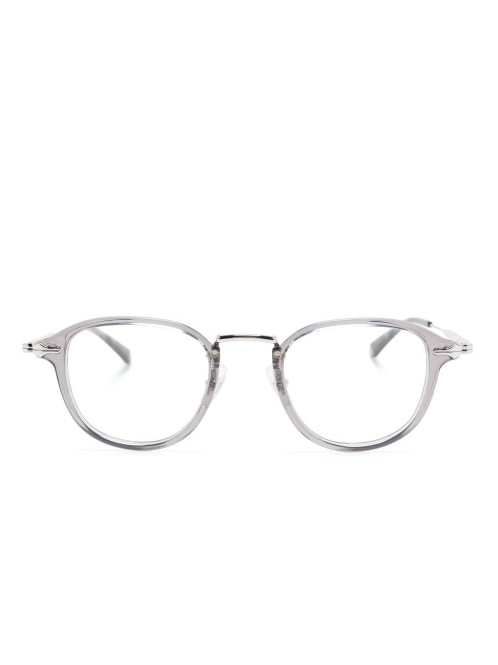 Montblanc square-frame glasses - Grey von Montblanc