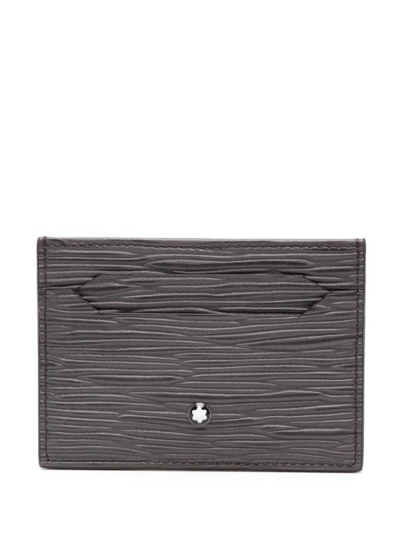 Montblanc studded-logo card holder - Grey von Montblanc