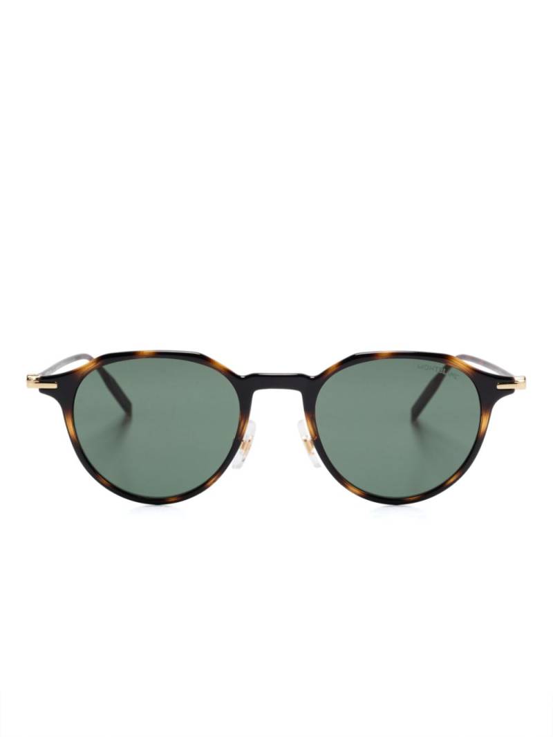 Montblanc tortoiseshell-effect sunglasses - Brown von Montblanc