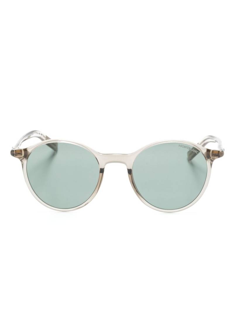 Montblanc transparent round-frame sunglasses - Green von Montblanc