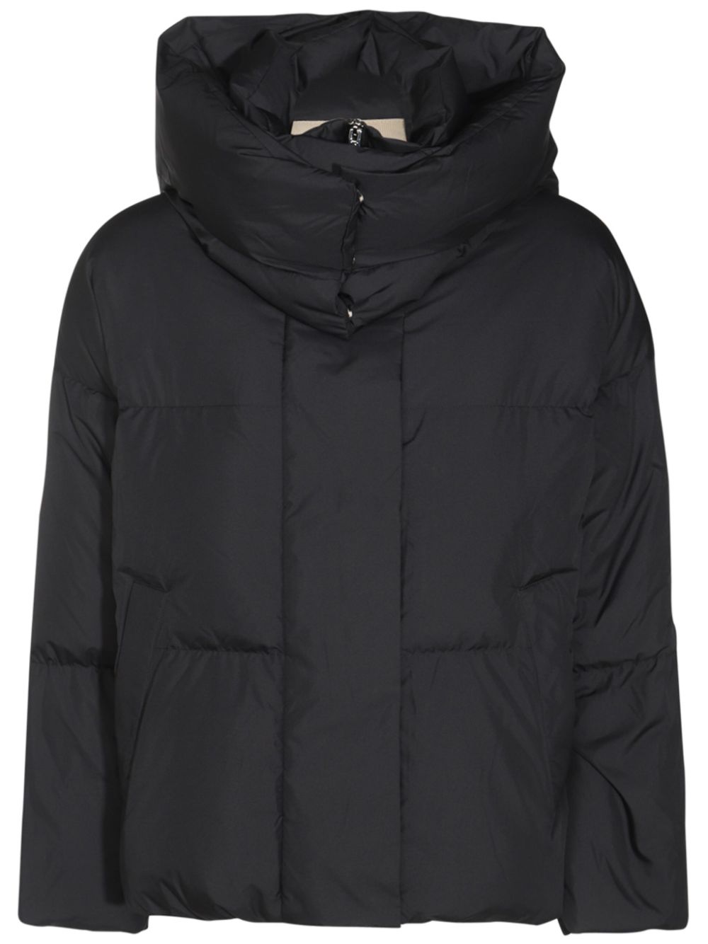 Montecore hooded puffer jacket - Black von Montecore